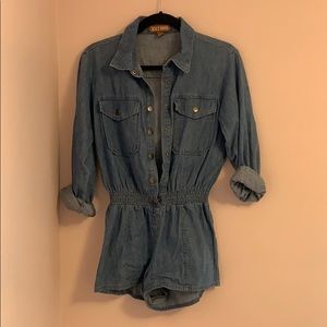 Forever 21 Jean Romper